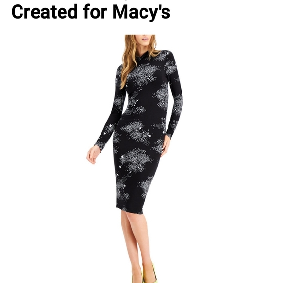 Mock neck dress - Picture 3 of 3